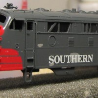 Decals applied except for the train indicators.
