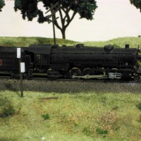 Track side details.