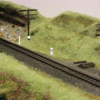 Track side details.