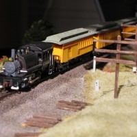 Our local excursion train at mile post 7.