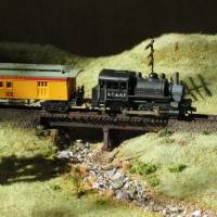 Our local excursion train at mile post 7.