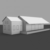 First I built the model in Autodesk Maya, a 3D modeling and animation program most commonly used for film.