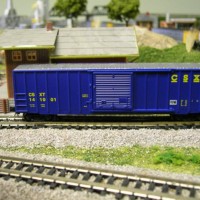 Micro Trains 50' CSX boxcar, I have four of these with different road numbers.