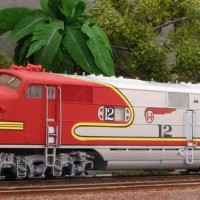 EMD E6A ATSF #12