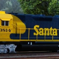EMD GP50 ATSF #3814
