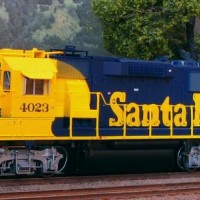 EMD GP60 ATSF #4023