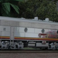 EMD F7B ATSF #304B