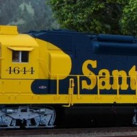 EMD SD26 ATSF #4644