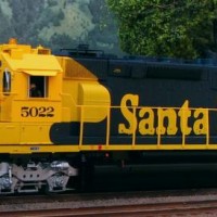 EMD SD40-2 ATSF #5022