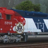 EMD SD45 2 ATSF #5701
"bicentennial"