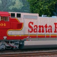 GE 8-40CW ATSF #804
