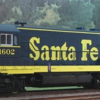 GE U25B ATSF #1602