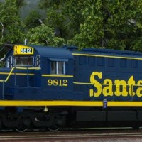 Alco RSD15 ATSF #9812