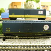 Micro Trains Chessie Cameo freight car pack #2.