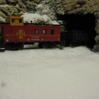 My first time working in N scale.