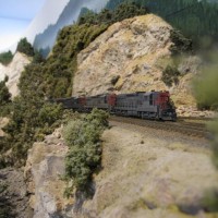 in the Eel River canyon