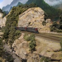 Cadillacs in the Eel River canyon