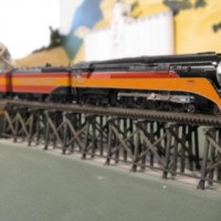 stepping off the swing bridge