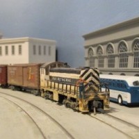 brakeman keepin' an eye out