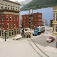 California State Belt Railway's Alco #21 making it's way thru