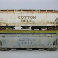 MTL SSW Covered hopper - I tried real hard to "go a bit easier on this car" & not overdo it