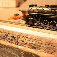 1225 alongside the depot and lakebed - another view.