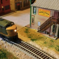 CN C-Liner going over the crossing