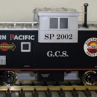 S.P. Black Widow Caboose Extended Vision 2002 (for Gold Coast Station)