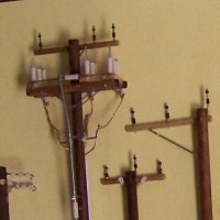 "23kv" utility poles.