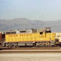 Former Western Pacific GP35 #3008 (now UP #788).