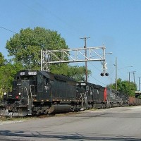 Alabama & Tennessee River Railroad Train Z389 at Birmingham, AL
