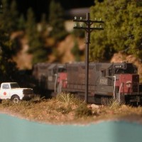 Just finished a Randy Brown resin Utility Truck. Great kit! Easy to build and then painted it up with Poly Scale paint.