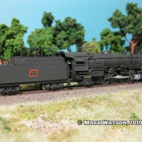 My Kato Mikado with Burlington 0-4 Class Conversion has been painted!!