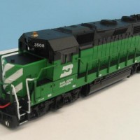 BN GP40M. 
Started as a GP40, added a few details and renumbered it to a 40M designation. Now sold off the OVS roster.