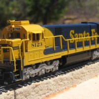 ATSF C30-7.  Added a few details and renumbered it. This loco is now off the OVS roster, after being sold in an auction.
