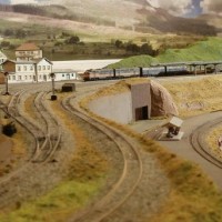 N Scale Layout - Evgeniy Pustuev (N-AMERICA). Макет Евгения Пустуева.13