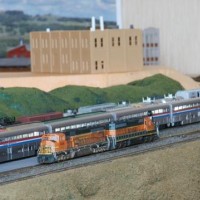 N Scale Layout - Evgeniy Pustuev (N-AMERICA). Макет Евгения Пустуева.25