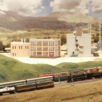 N Scale Layout - Evgeniy Pustuev (N-AMERICA). Макет Евгения Пустуева.27