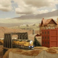 N Scale Layout - Evgeniy Pustuev (N-AMERICA). Макет Евгения Пустуева.31 - (2010.08.08)