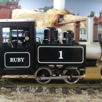 0-4-0 live steam Accucraft Ruby #1