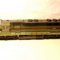 Kato CR (ex EL) SD45, weathered.