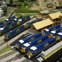 My updated YN3 CSX loco Fleet. I just got a few more YN3 locos over the summer.