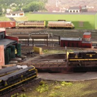 Action at the East Yard and Engine House