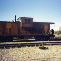 D&RGW wide vision caboose #01520 in Fremont, Ca.