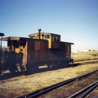 D&RGW wide vision caboose #01520 in Fremont, Ca.