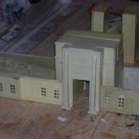 The Moffat in its rough form, still lots of sanding and bonding to do.