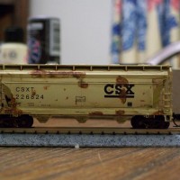 CSXT Covered Hopper car