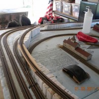 The corner revised.  The original one was too tight for my 6-axel locomotives.