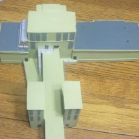Top view of the entire Moffat model after painying is finished.