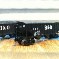 B&O hopper unpainted